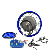 NBpower Hot Sell Colorful Wheel Motor e bike kit QS8000W electric bike kit APT controller ebike conversion kit